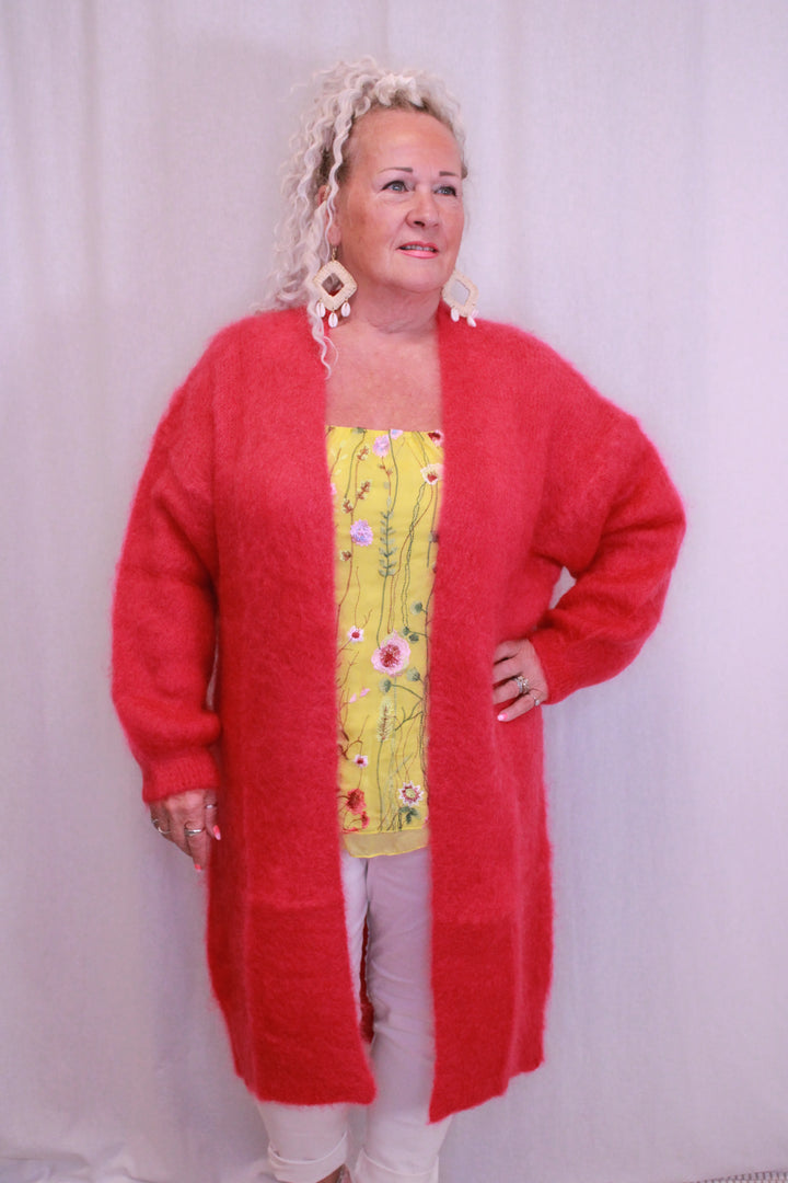 Pitkä kid mohair neule - Johanna