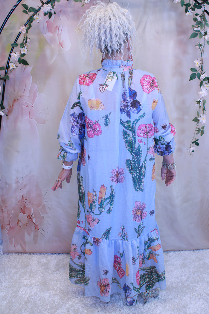 Mekko kukkakuosilla - Margareta