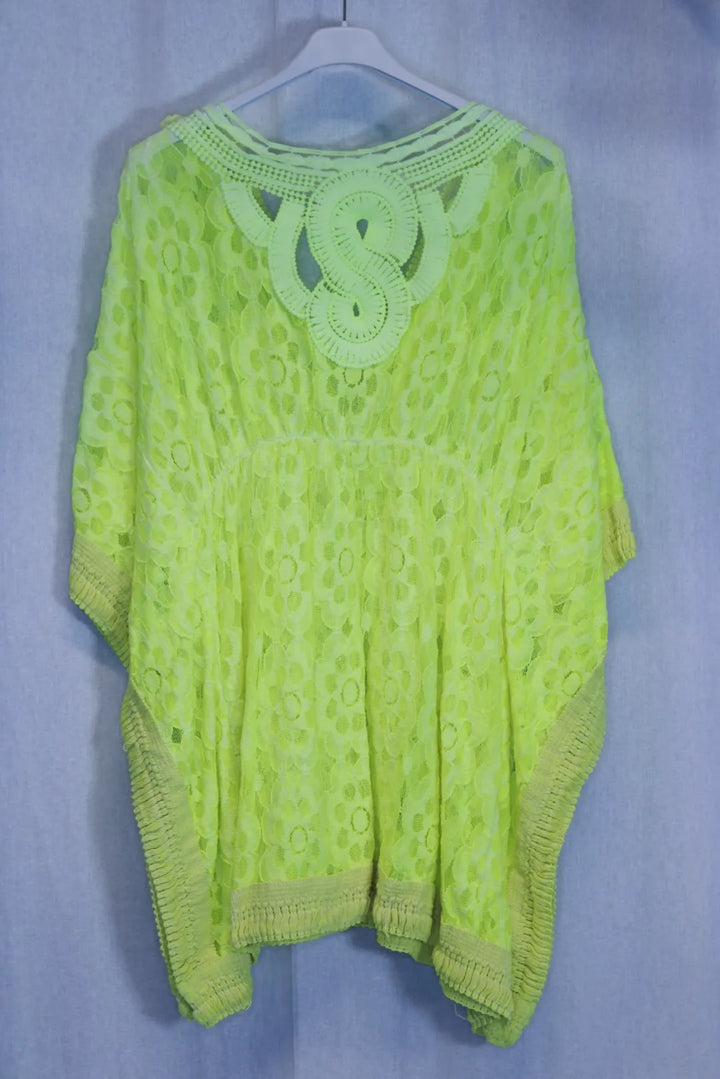 Hihallinen poncho - Lilian