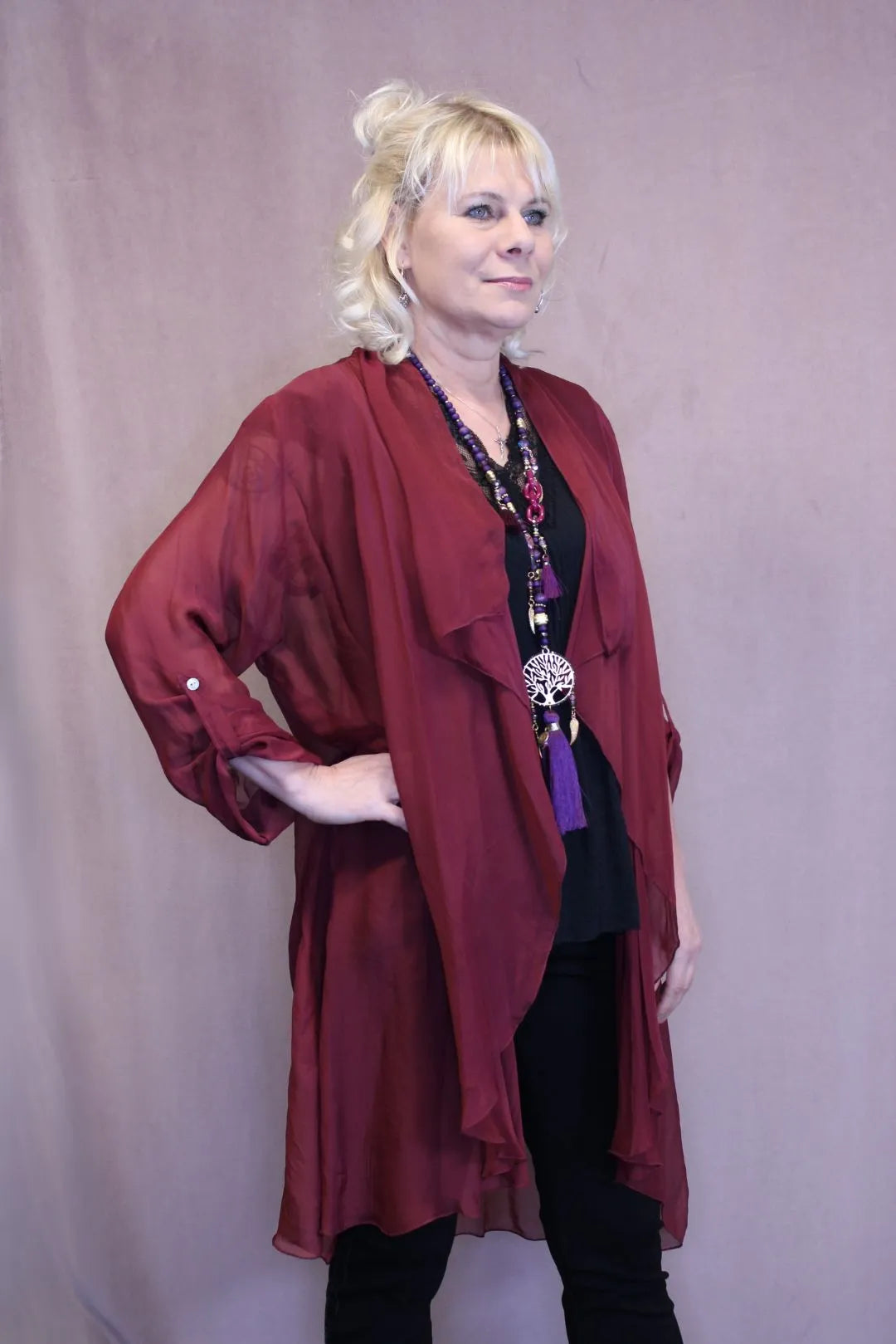 Silkkijakku Elina