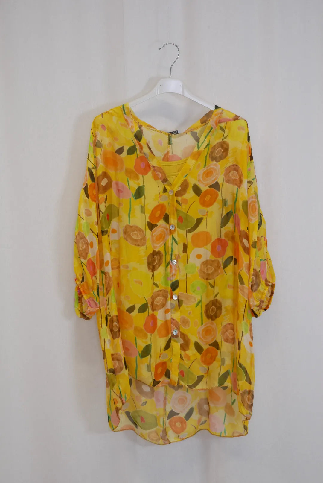 Silkkipaita napeilla Kerttu XL