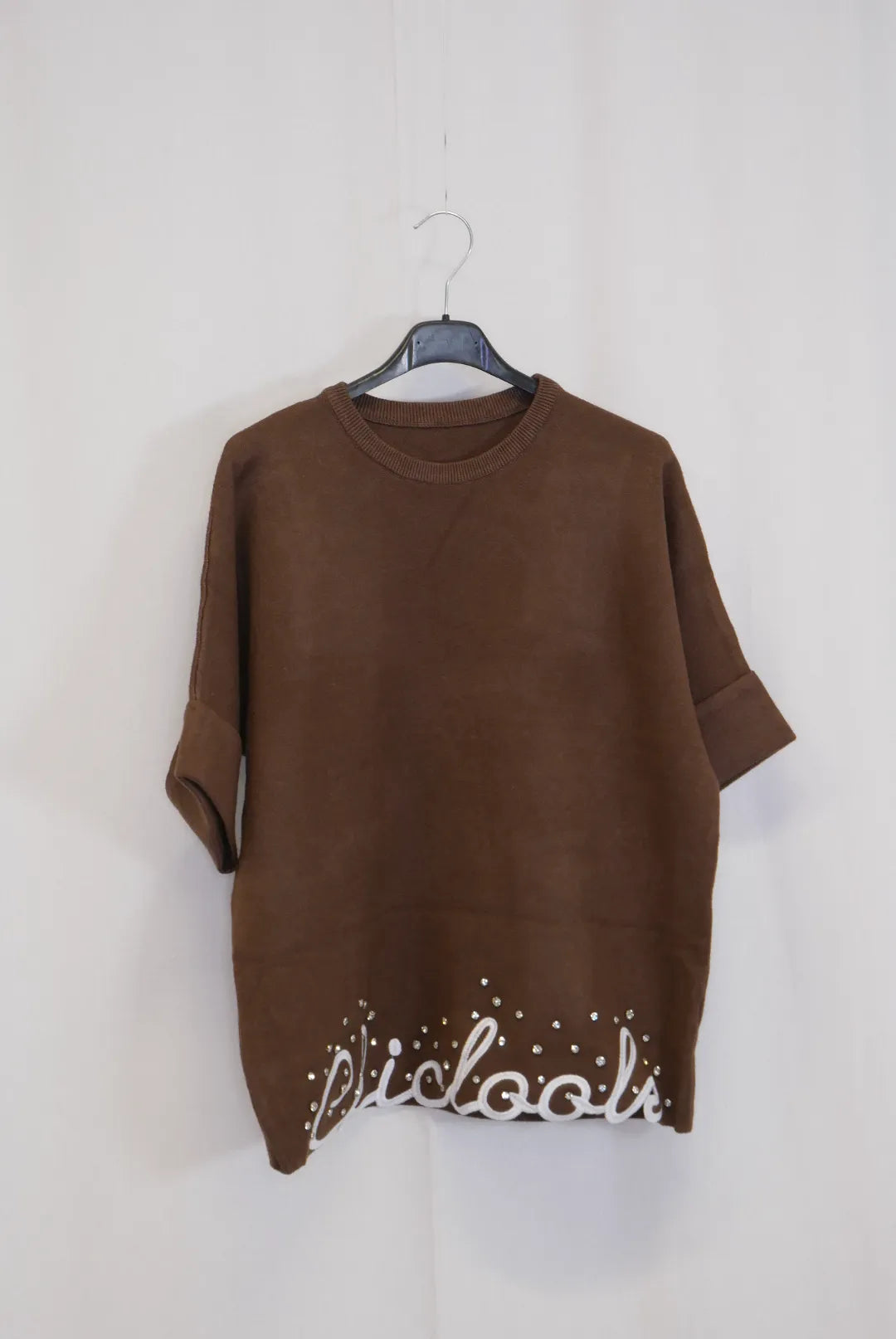 Neule helmakoristeella Erja